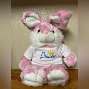 Dandee 19 inch Easter Bunny plush toy Princess T-shirt